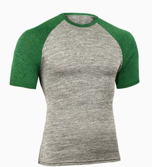 Tee Shirt manches de couleur courtes homme